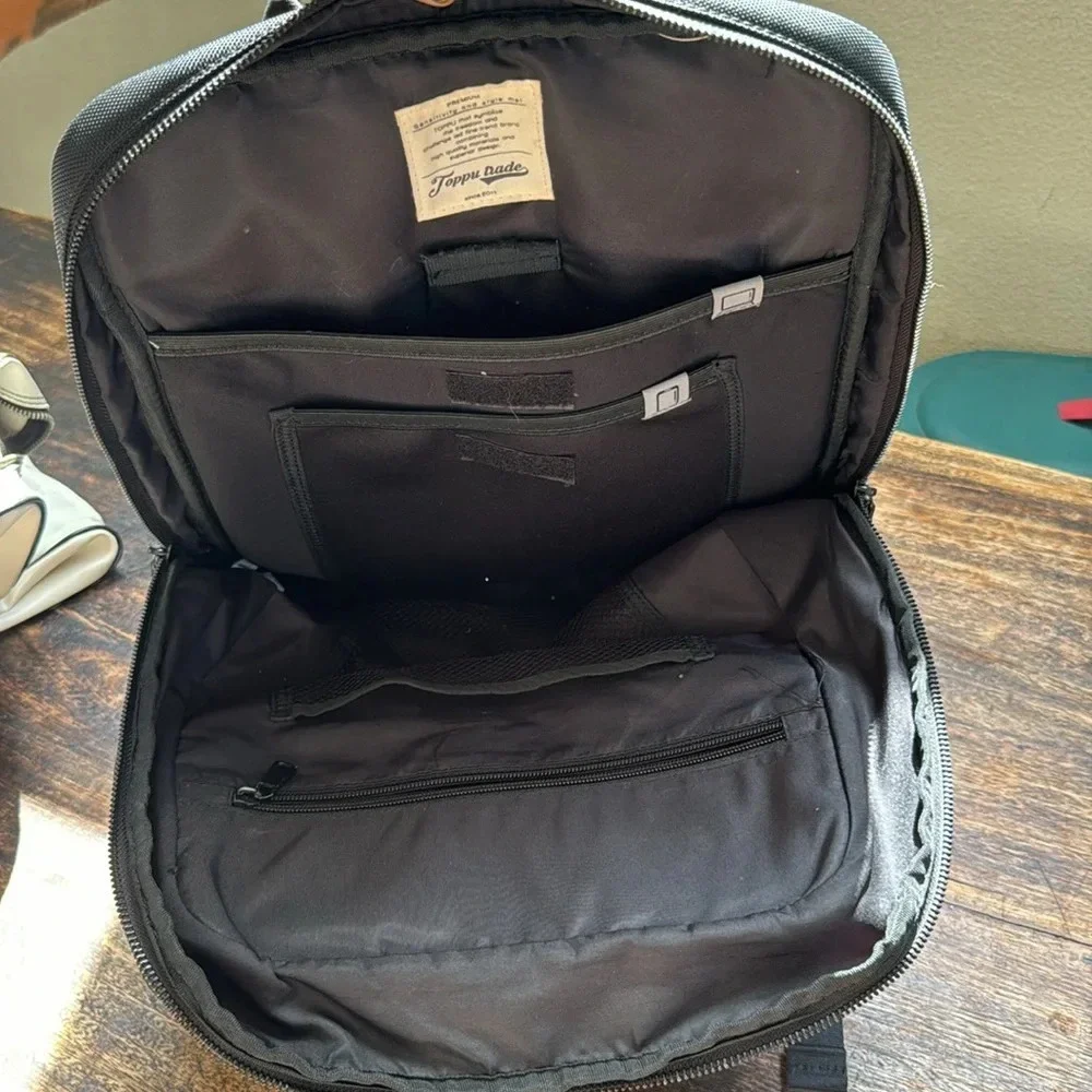 toppu black backpack